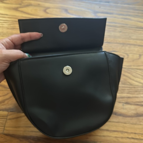 Sam Edelman Mia Half Moon Faux Leather Crossbody - Picture 2 of 5